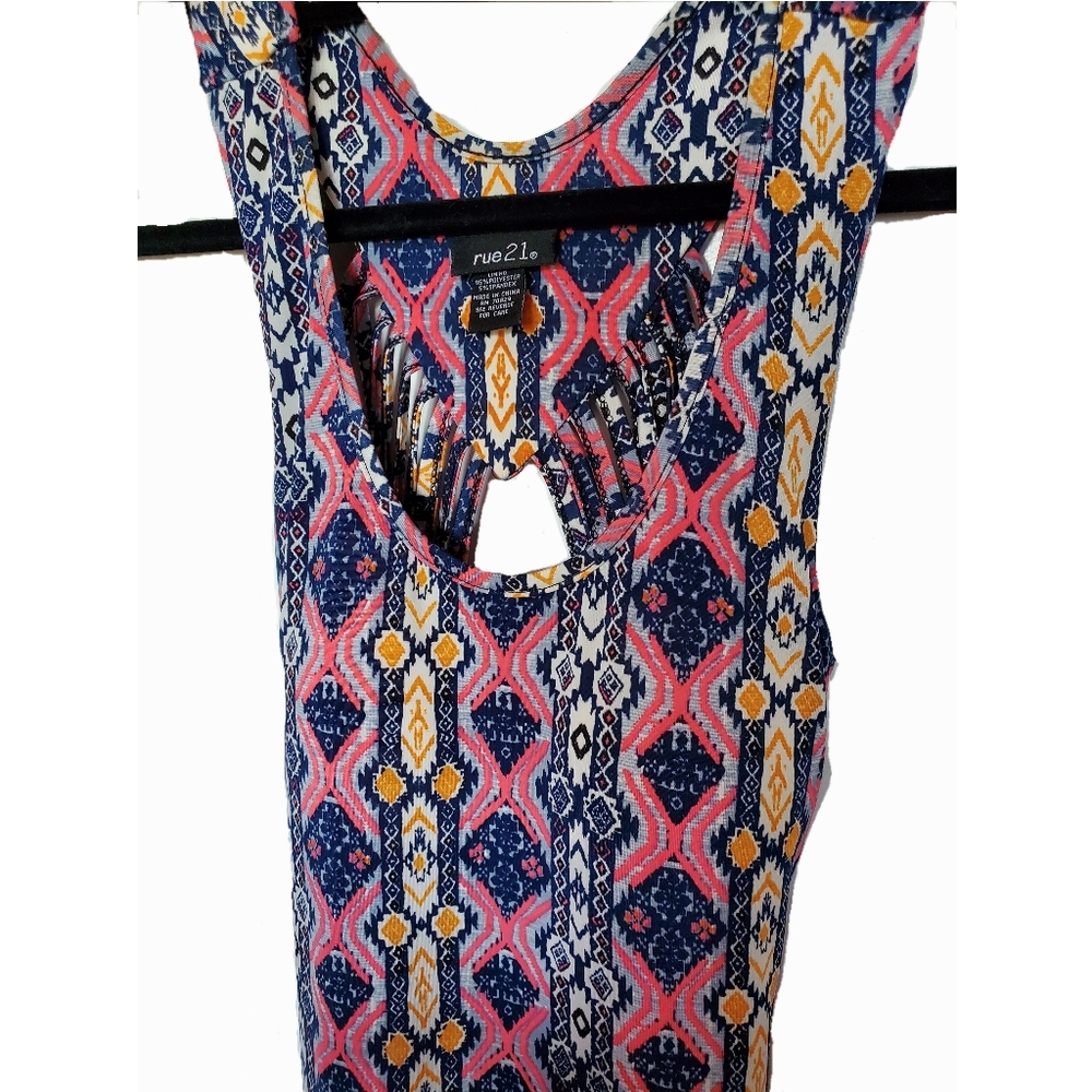 Rue 21 Maxi Printed Dress